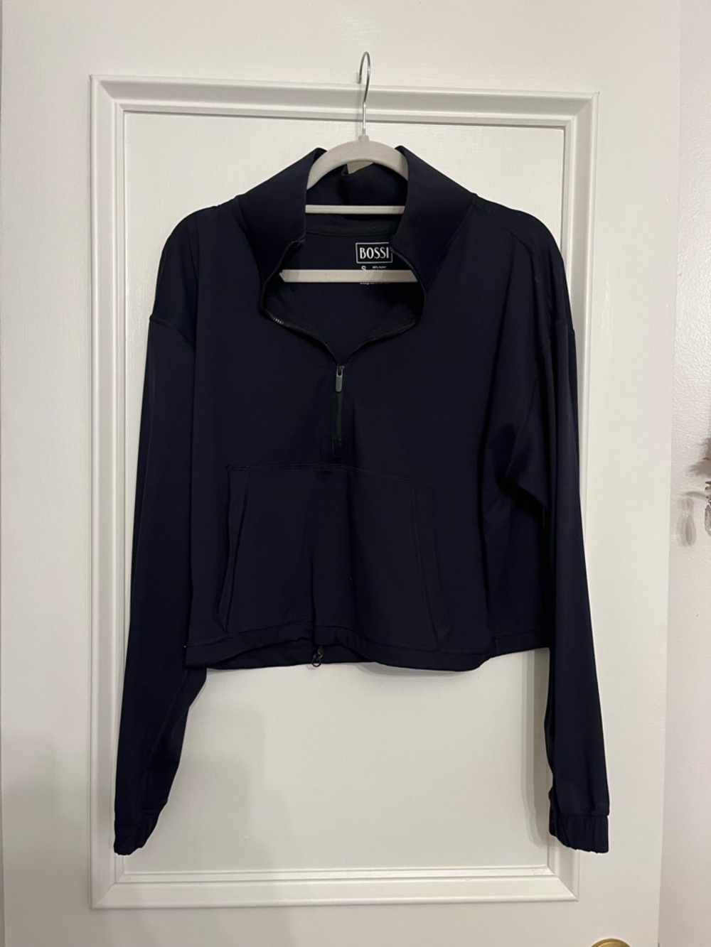 BOSSI Athletic Wear Half-Zip Pullover Top - Women's